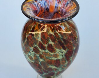 Antique Glass Vase セット art-deco-red-and-opal-white-