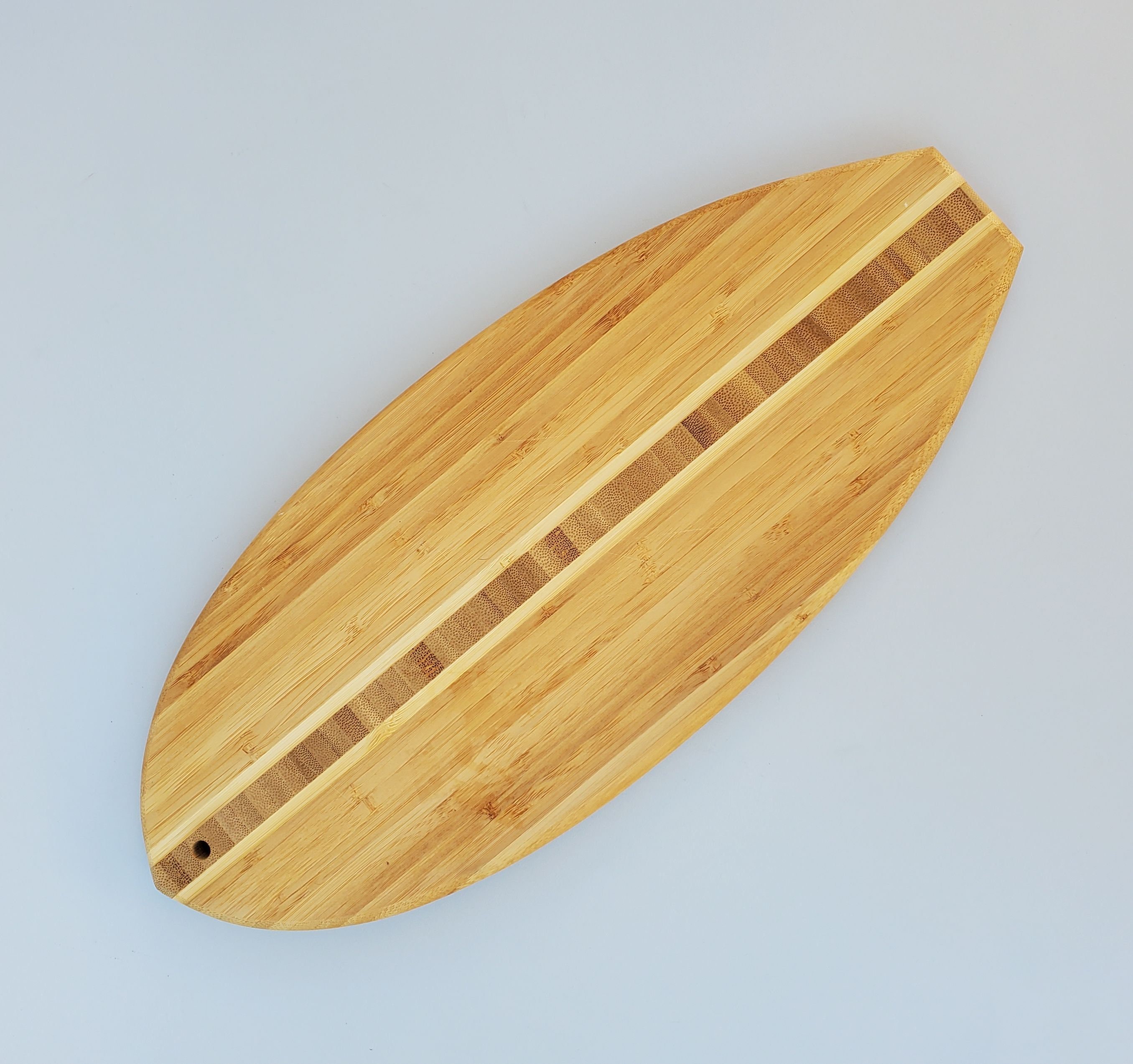 Big Fish Surfboard Inspired Cutting Board, Coastal Kitchen