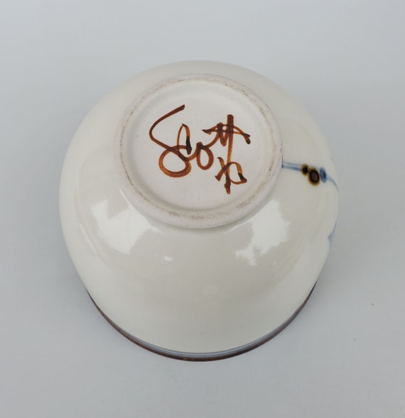 Sam Scott Hand Decorated Art Pottery Large Mixing Bowl - Seattle