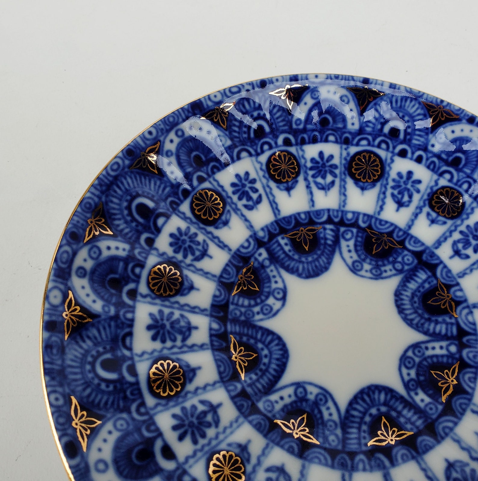 Lomonosov Russian Imperial Bone China Plates Gold With Etsy