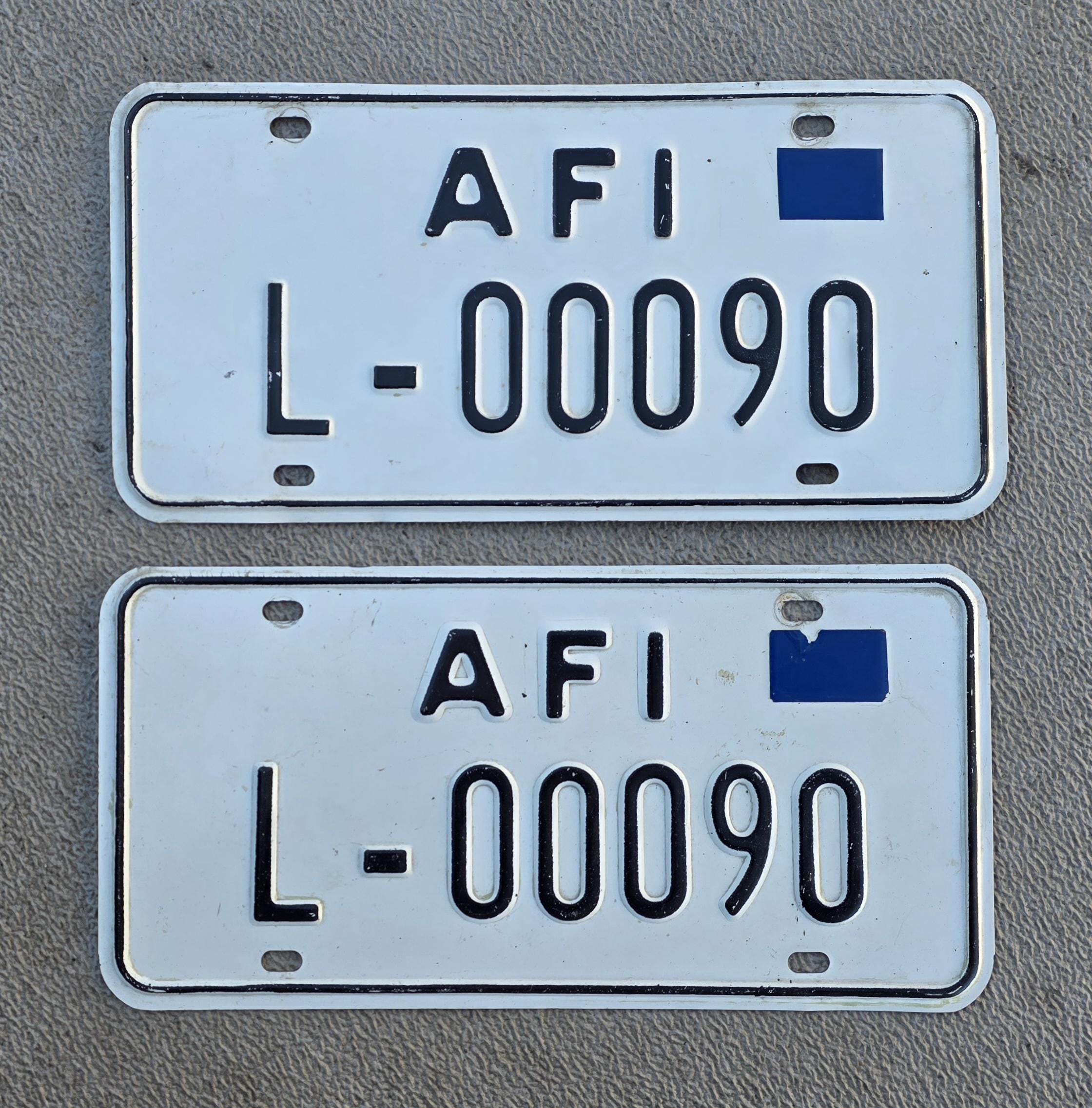 Custom Foreign License Plate - Etsy