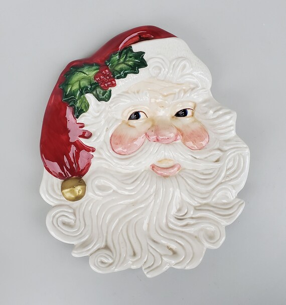 Fitz and floyd santa plate cheap
