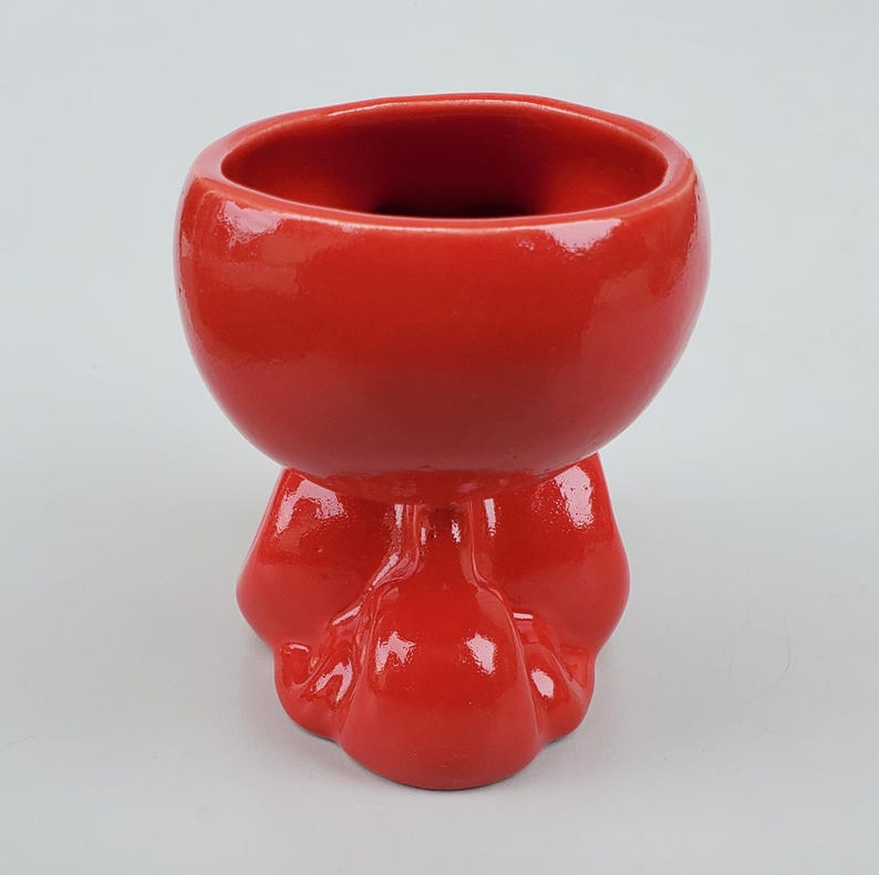 Vantiki Octo Mug Port Red Octopus Tiki Jug Limited Edition 1 of 50