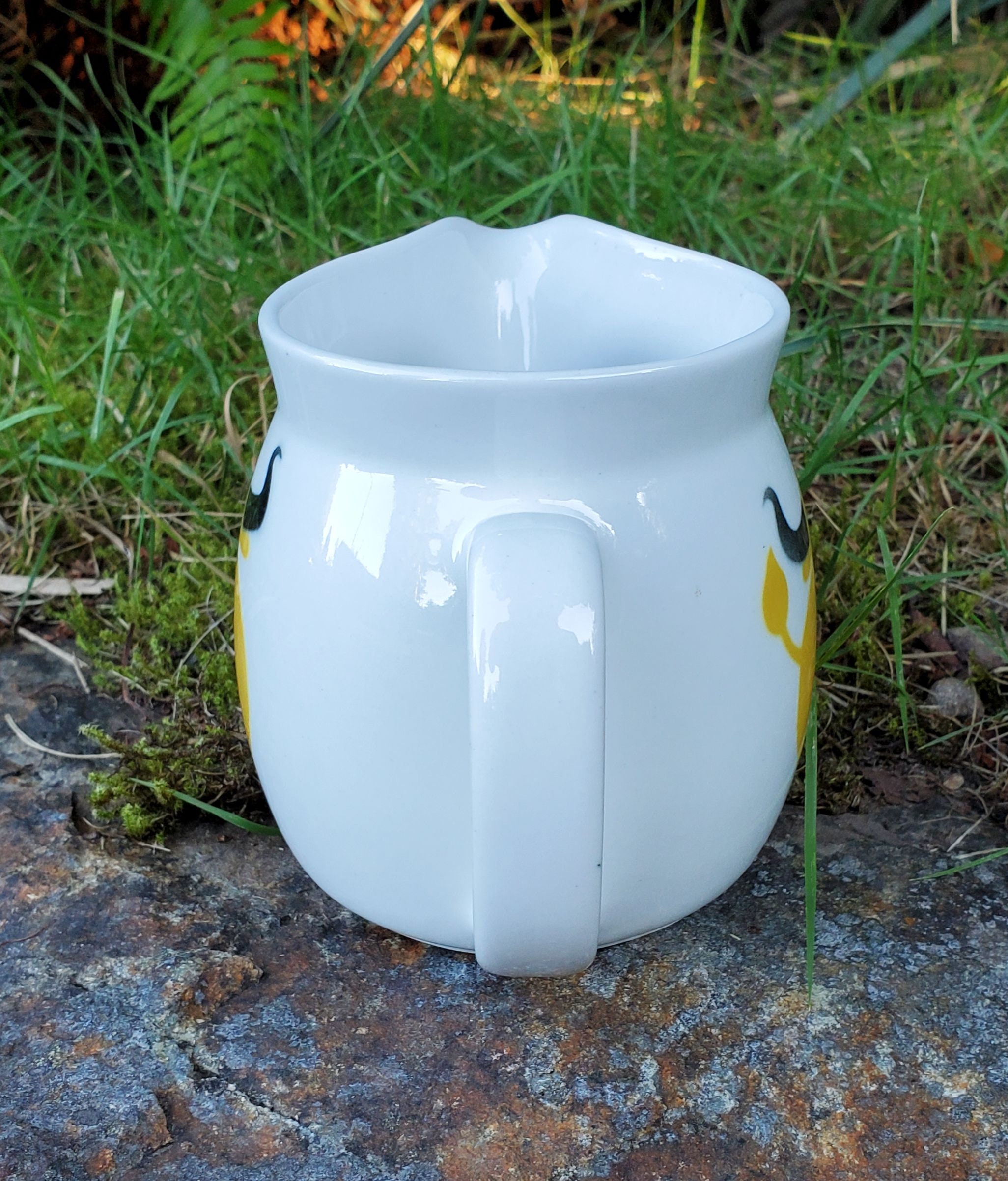 Arabia Finland Yellow Heluna Cow Pitcher Kaj Franck Designer Etsy