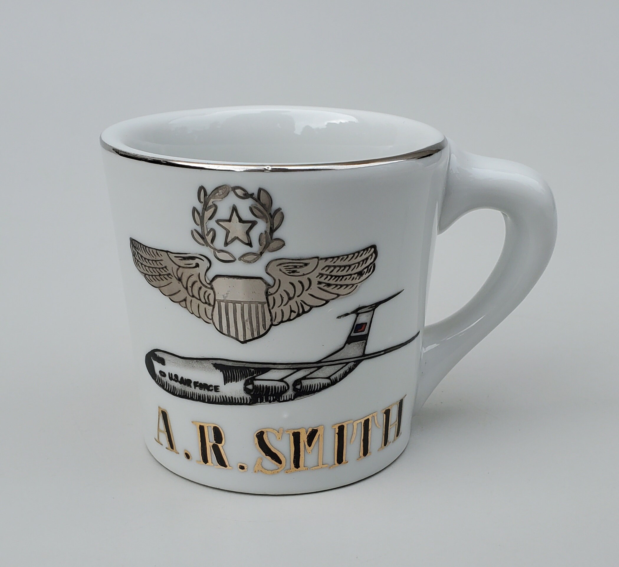 中日本エアラインサービス　NAL FOKKER 絵皿　非売品　cc456 qa16.jpg