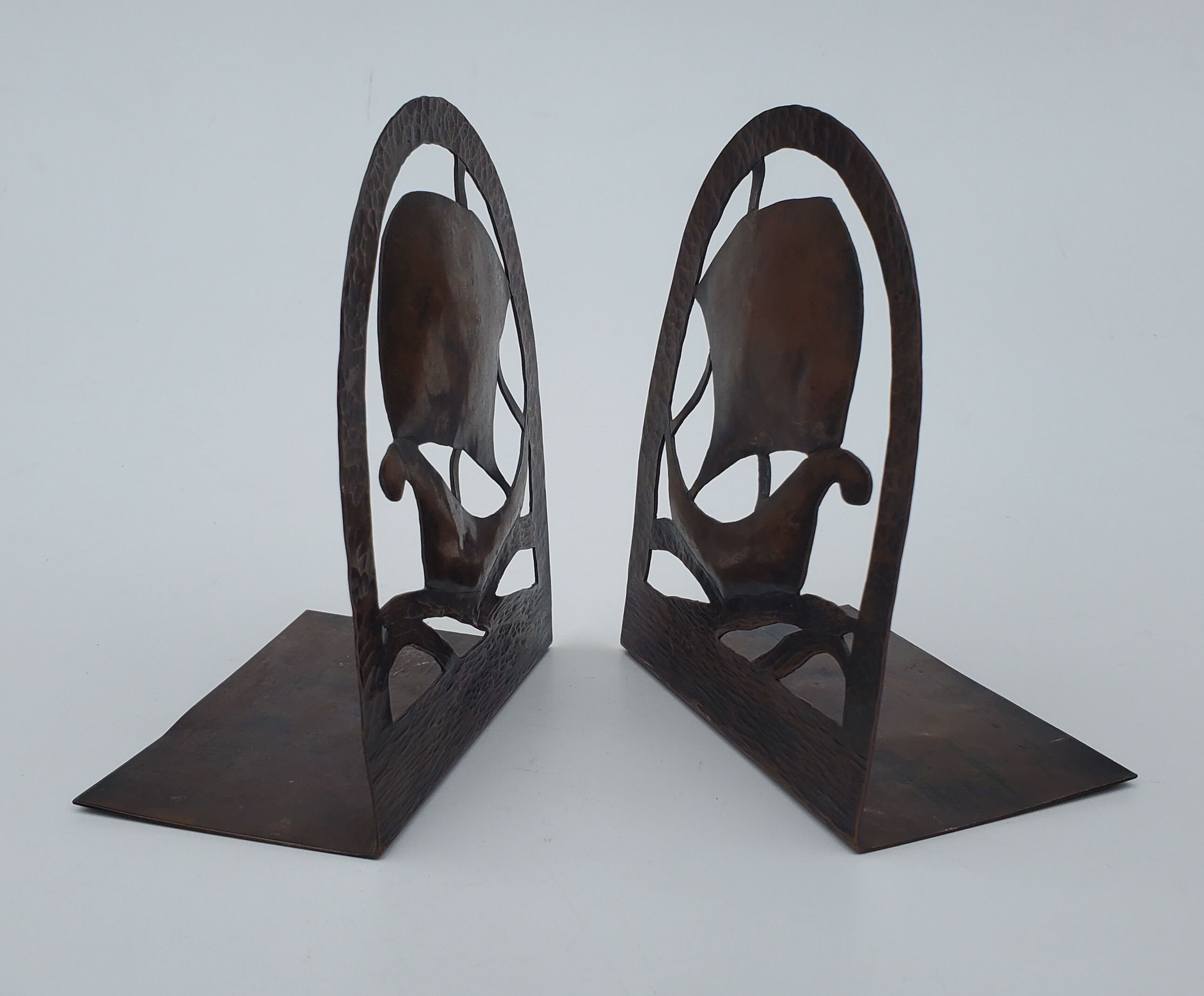 Hammered Copper Arts and Crafts Era Copper Masted Ship Etsy