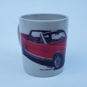 1968 Mustang Shelby Cobra 500KR Convertible Coffee Mug - 12 Ounces - Cobra Logo