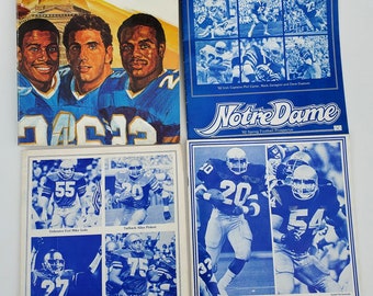 6 Packs of Notre Dame Fighting Irish Vintage Trading Cards. 1st Edition. 8  Cards per Pack. Joe Montana and More! Collegiate Collection 1998. - Etsy