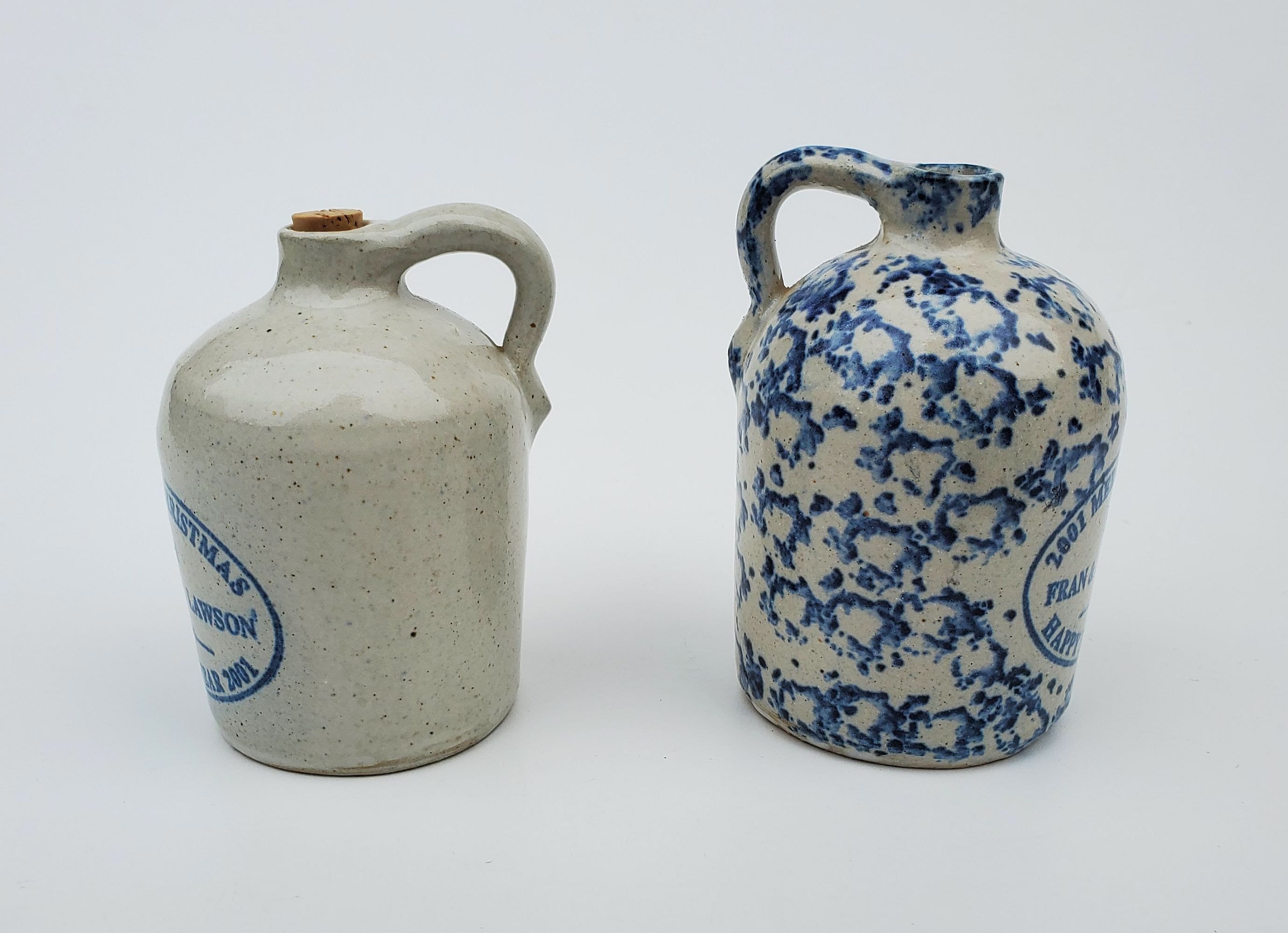 W A Waters Pottery Works Kansas City Missouri Mini Jug Set Etsy