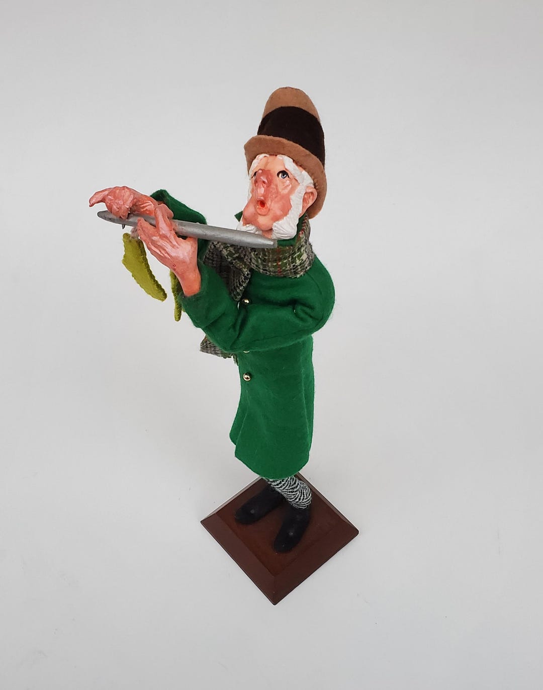 Simpich Christmas Character Doll - Tall Slender Flute Player Gentleman ...