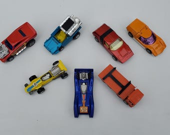 Matchbox Toy Car Collection - 7 Cars - 1970's Lensey England