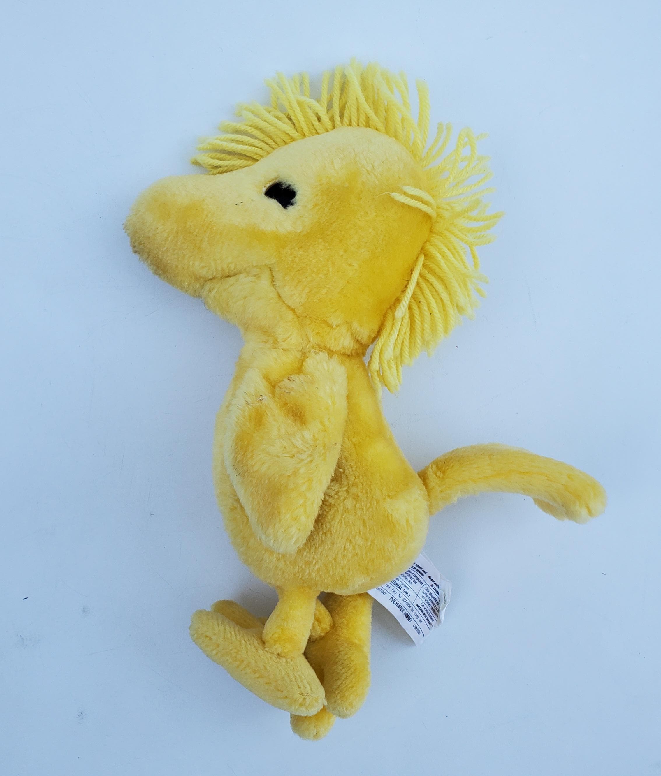 1972 Vintage Woodstock Worlds of Wonder Plush Squeeze Toy - Mouth