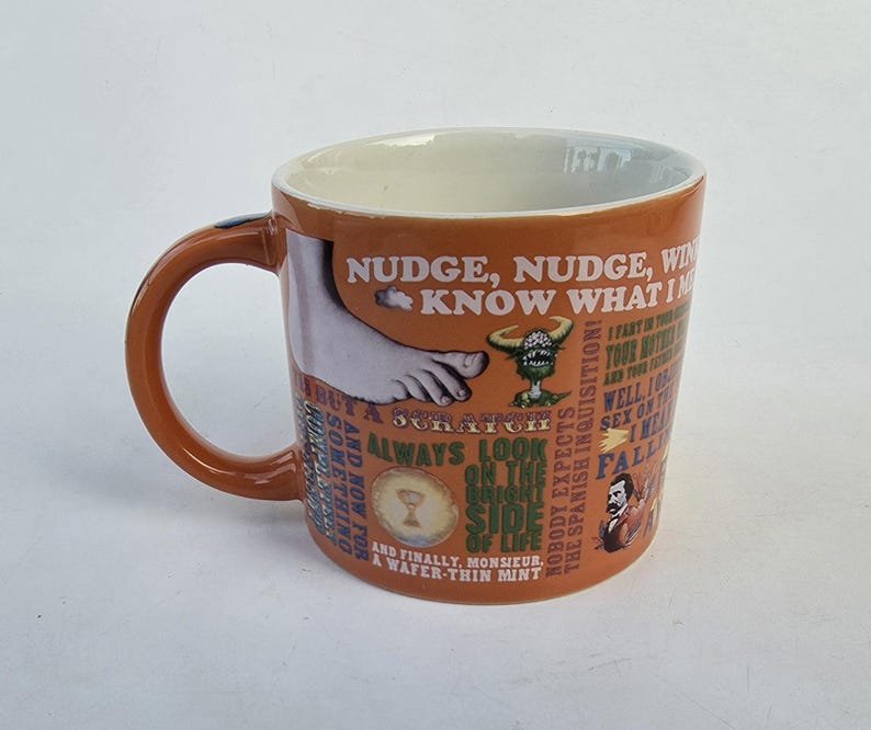 The Unemployed Philosophers Guild Monty Python Coffee Mug - Thumbnail 2
