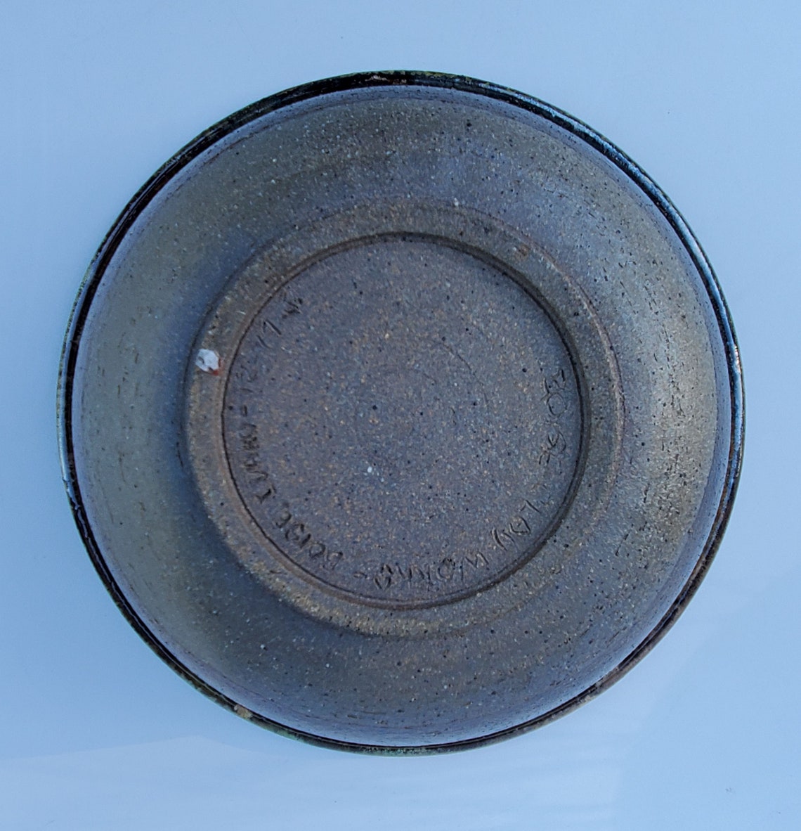 Boise Clay Works Studio Pottery Bowl Unique Drip Glaze Etsy