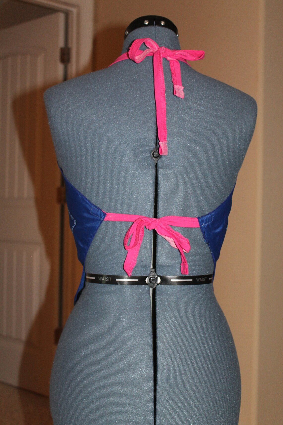 Super lindo Bandana Halters Azul estilo 1pequeño /medio Etsy España