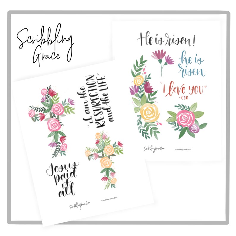 He Is Risen Printable Bible Journaling Sbooking Ephemera Card Creating image regarding He is Risen Printable called He Is Risen Printable Bible Journaling Sbooking Ephemera Card Generating