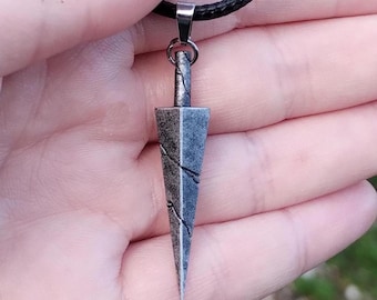 Alte Nagel Halskette - Hohler Ritter