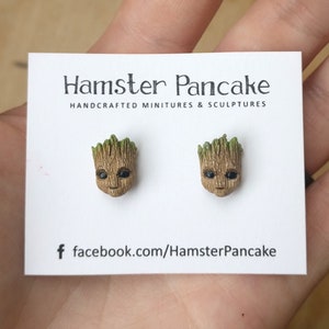 Baby Groot Stud Earrings