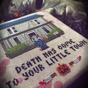 Myers House - Cross Stitch Pattern ~ Death Has Come To Your Little Town, Halloween, Horror, Gothic, Slasher, Cult Classic, Michael Myers