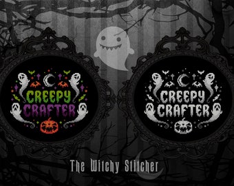Creepy Crafter Cross Stitch Pattern Creep Cute Ghost -  Portugal