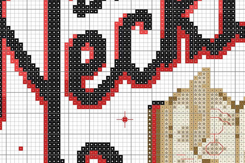 Evil Dead ~ Klaatu Barada Necktie ~ Cross Stitch Pattern ~ Horror ...