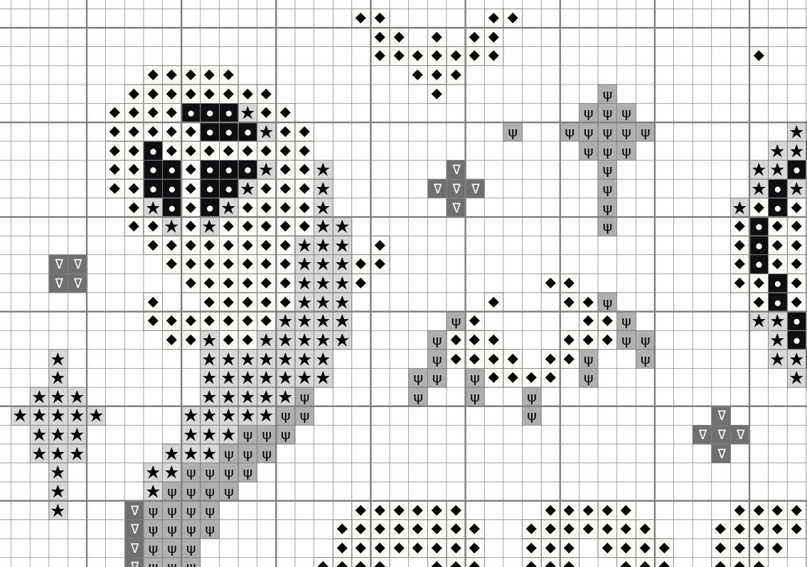 Creepy Crafter Cross Stitch Pattern Creep Cute Ghost -  Portugal