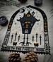 Baba Yaga - Cross Stitch Pattern ~ Witch, Gothic, Witchcraft, Slavic Folklore, Chicken Leg House, Children, Cauldron, Russian 