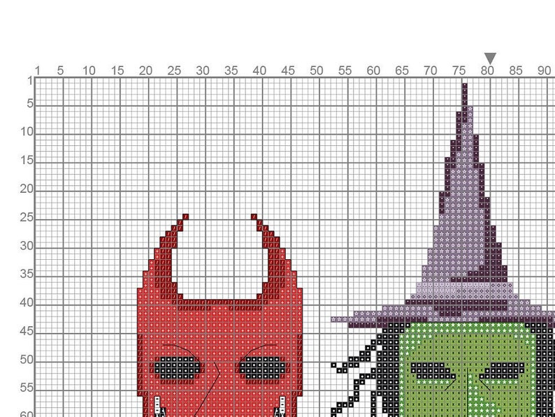 Nightmare Before Christmas Lock Shock Barrel Cross Stitch Etsy