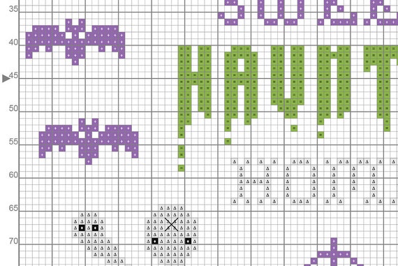 Embroidery Kit Gothic Funny Modern Full Cute KIT ~ Home Sweet Haunted Home ~ Cross Stitch Kit Halloween Grandma