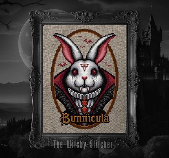 Vampire Yellow Rabbit Bunny Vampire