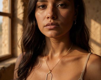 Collar de perlas, joyería bohemia del suroeste, collar llamativo de fabricación nativa, tono dorado