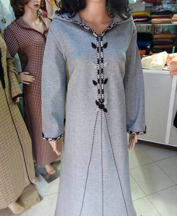 Djellaba fait main pour femme Djellaba sur mesure Womens Femme Caftan Morocaine Kaftan Etsy Canada