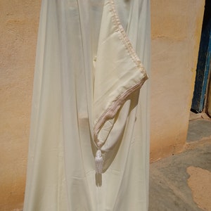 Luxury Moroccan Cotton Silhaam Cape Long Cape Long Cloak Etsy
