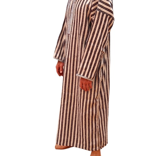 Reenactment Clothing. Tunic. Thick Heavy-weight Knee Length Hooded Moroccan Djellaba Size 46