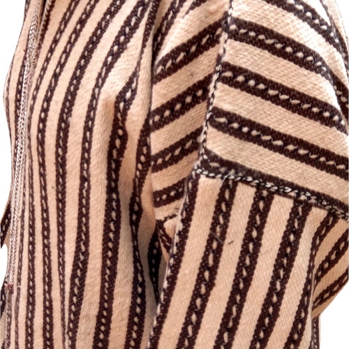 Reenactment Clothing. Tunic. Thick Heavy-weight Knee Length Hooded Moroccan Djellaba Size 46