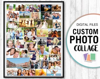 Photo Collage Poster Etsy