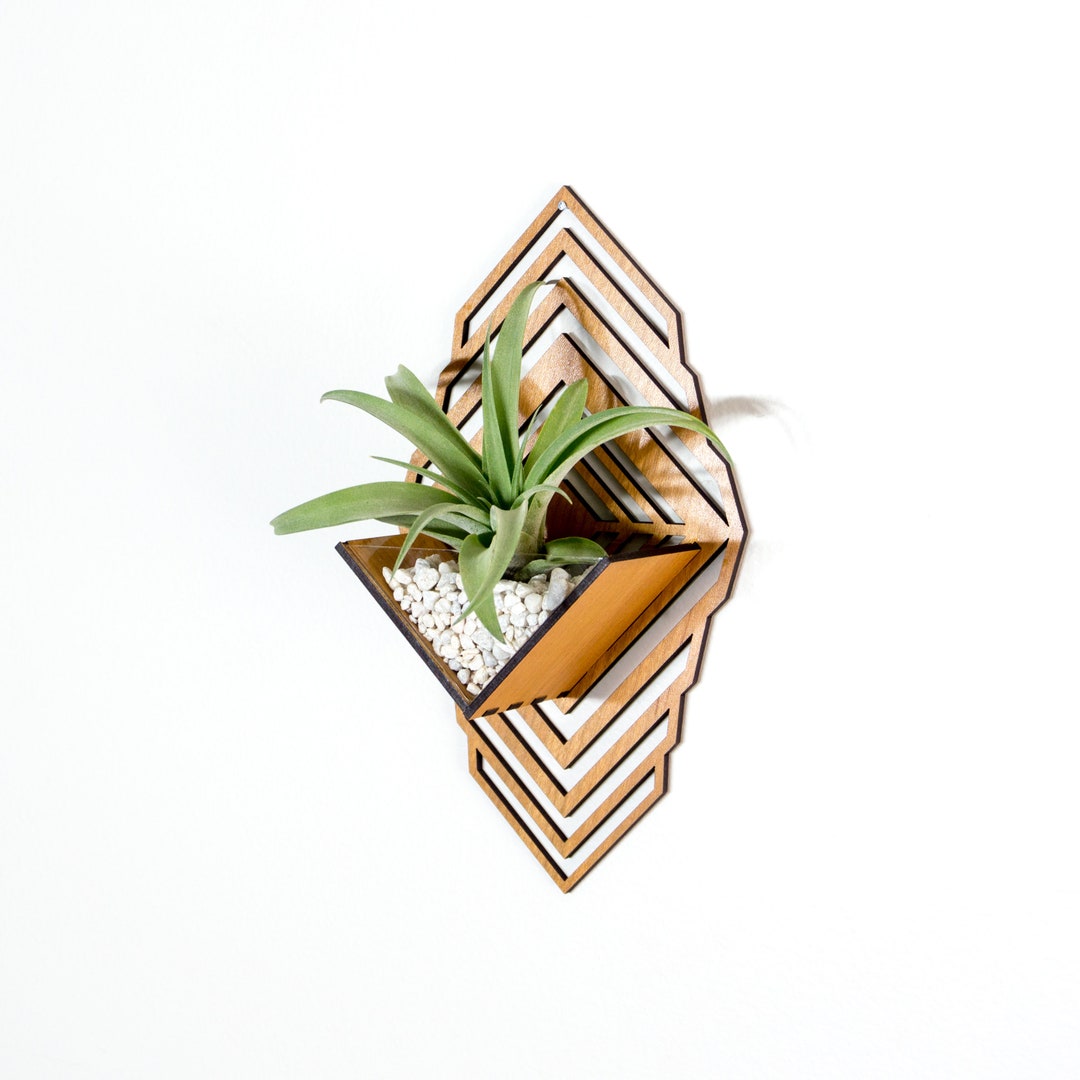 Air Plant Holder Sconce Wall Planter / Wall Hanging Plant Mounted