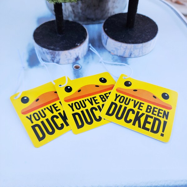 You've Been Ducked - Etsy