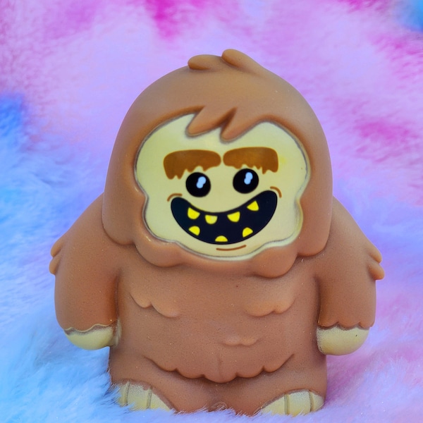 Cute Brown Sasquatch | Cute Novelty Gift | Outdoor Lover | Sasquatch Gift | Office Desk Toy | Gift for Mountain Lover | Individual Item