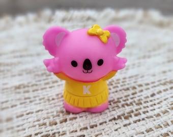 Cheerleader Koala Animal Themed Pink Rubber Figure Rubber Animal Animals Rubber Duck Ducks - Yellow White Pink - Individual