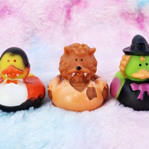 Halloween monster rubber ducks | gift for friend | halloween lover | cute novelty gift | office desk toy | individual | pack of 3