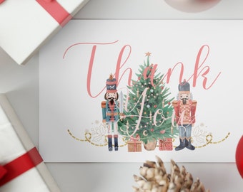 Downloadable Nutcracker Thank You Christmas Card for Ballet Teacher