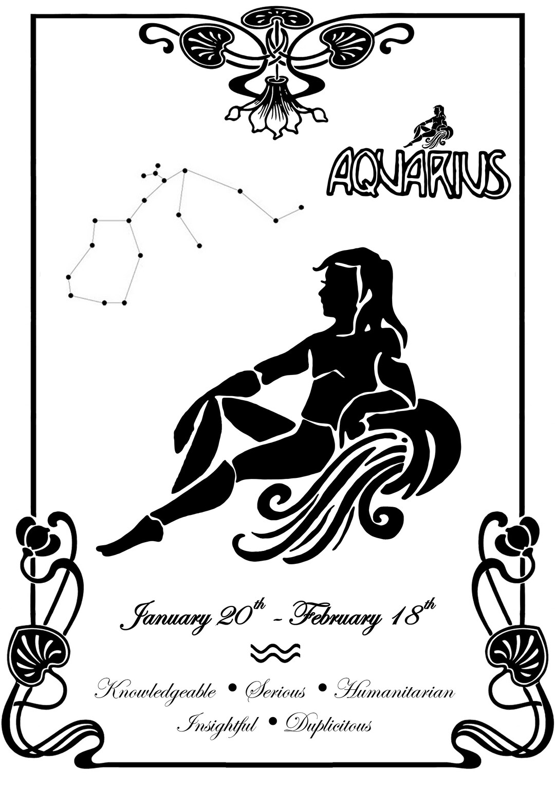 Signs of the Zodiac Prints Etsy.de