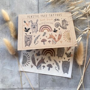 Cute temporary tattoos for kids, birthday present