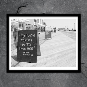 Anthony Bourdain Art Photography, Jersey Shore Art Photography, Asbury Park Photography, Photography Prints, Wall Art, Art Prints image 1