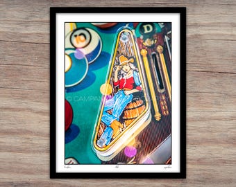 Vintage Pinball Machine Photography, Pinball Art, Arcade Game Photography, Video Games, Wall Art Photography, Wall Art, Art Prints, Nerd Art