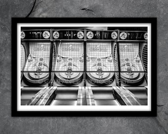 Skee-ball Art Photography, Coney Island Art Photography, Arcade Game Art Photography, Wall Art Photography, Wall Art, Art Prints