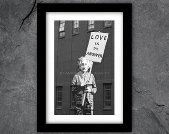 Love Art Photography, New York City Art Photography, Graffiti Art Photography, Photography Prints, Wall Art, Art Prints, Einstein Art