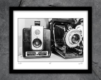 Vintage Cameras, Camera Art, Vintage Camera Photographs, Vintage Film Cameras, Wall Art Photography, Wall Art, Art Prints