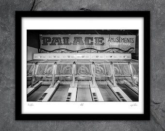 Skee-ball Art Photography, Asbury Park Art Photography, Arcade Game Art Photography, Wall Art Photography, Wall Art, Art Prints